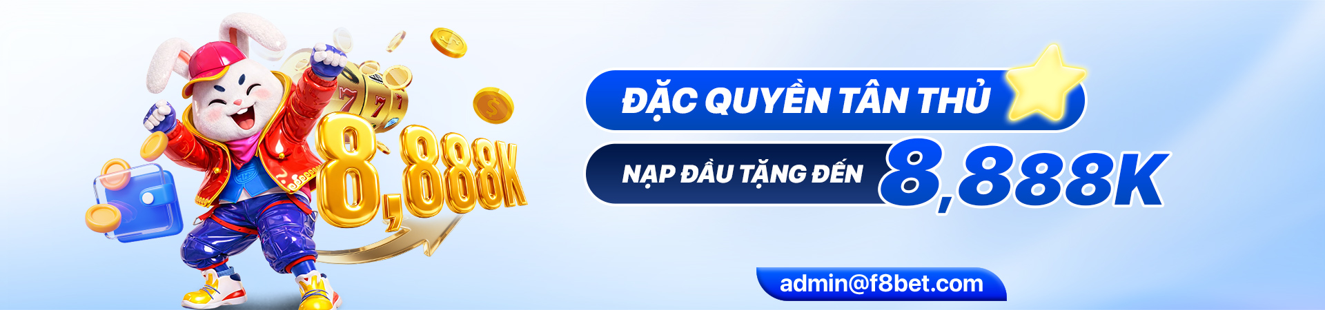 f8bet banner chương trình dành riêng cho tân thủ mới